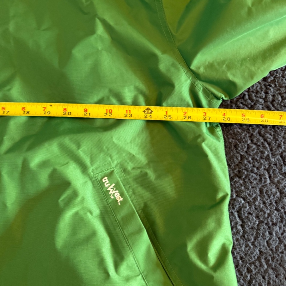 TruWest Swim Parka XL Green - Picture 7 of 10